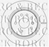 BORG & BECK BBD4530 Brake Disc